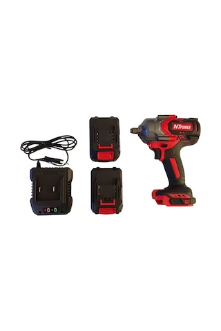 Nt Tools C-1020 1/2 Kömürsüz Çift Akülü Somun Sıkma 850 Nm