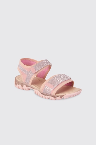 Panço Kız Çocuk Pembe Sandalet 2612gk10016