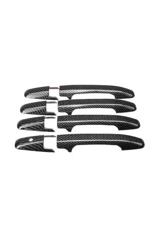 Artfulabode Honda Civic 06-11 09-15 Pilot Lif Kolu Karbon Kapı Kapağı Seti