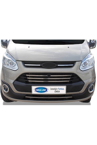 Ford Custom Krom Sis Farı Çerçevesi 2 Parça Abs 2012-2...