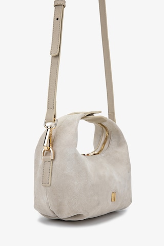 Valmenti Kadın Hakiki Deri Bej Süet El Çantası 1099 204 Bn Cnt Y25 Bej Suet Bej