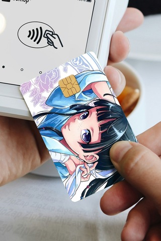 The Apothecary Diaries Kusuriya No Hitorigoto Kart Kaplama Sticker 8 Adet Çok Renkli