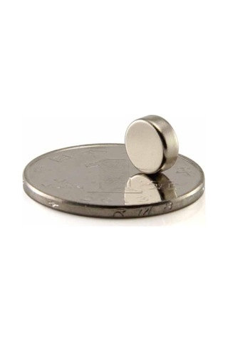 Dünya Magnet 100 Adet 8mm X 3mm Yuvarlak Güçlü Neodyum Mıknatıs Magnet