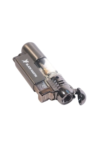 Black Martin Tek Torch Pürmüz Gunmetal Puro Çakmağı - Tr9284