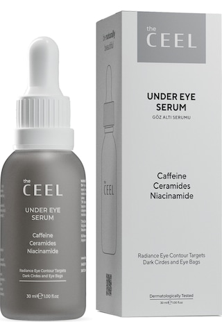 The Ceel Göz Altı Torbalanma ve Morluk Karşıtı, Aydınlatıcı Göz Bakım Serumu Caffeine, Glutatyon 30 ml