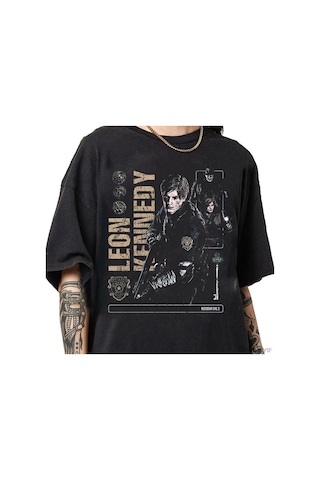 Flood Of Style Leon Kennedy Resident Evil Biohazard Oyunu T-shirt Erkekler Kadınlar Için % 100% Pamuk T Shir Çok Renkli Flood Of Style Leon Kennedy Resident Evil Biohazard Oyunu T-shirt Erkekler Kadınlar Için % 100% Pamuk T Shir Çok Renkli