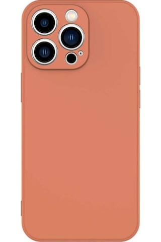 Apple Uyumlu iPhone 13 Pro Kılıf Zore Mara Lansman Kapak Turuncu