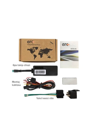 Erctec A1 Gps Araç Takip Cihazı Motor Blokajlı