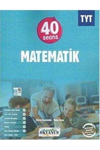 Okyanus Yayınları 2024 Tyt Matematik 40 Seans Soru Bankası