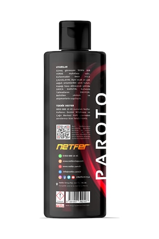 Netfer Paroto Cila Boya Koruma - 250 Ml