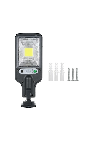 Lemestar 30cob Güneş Enerjili Duvar Lambası - Hassas Işık Kontrolü, 3 Aydınlatma Modu, Ip44 Su Geçirmez, 1200mah Batarya, 616c Modeli Kumanda Yok