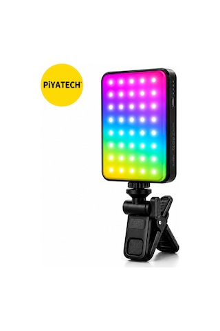 Xk-fl01 129 Led Rgb Şarjlı Kamera Ve Telefon Vlog Çekim Işığı 3000mah Siyah