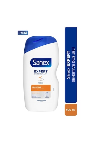 Sanex Expert Sensitive Hassas Ciltler İçin Duş Jeli 400 ML