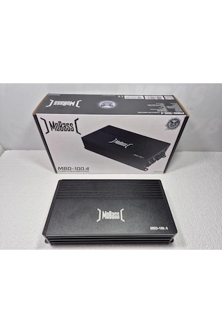 Mobass 4 Kanal Amfi 4 X 100 Rms Ses Ve Bass Amfisi Mobass Mbd-100.4 Oto Anfi