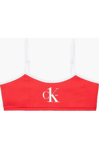 Calvin Klein Molded Bralette Kadın Kırmızı Bralet