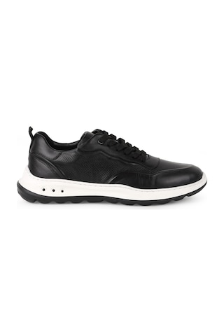 Lbr H1001 Erkek Deri Casual Ayakkabı Siyah