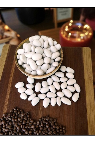 Midyatgökalp Mardin Yöresel Badem Şekeri Beyaz 1000 Gr