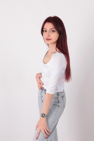Busem S0016663 Kadın Bluz Beyaz