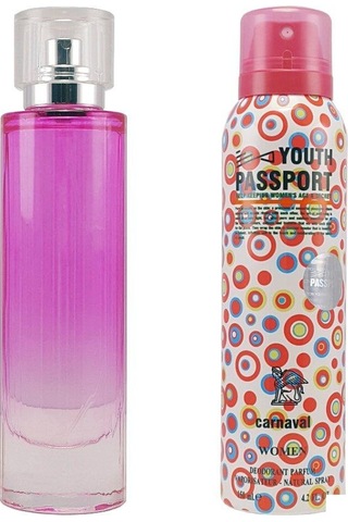 Youth Passport Carnaval Kadın Parfüm EDP 75 ML + Deodorant 150 ML