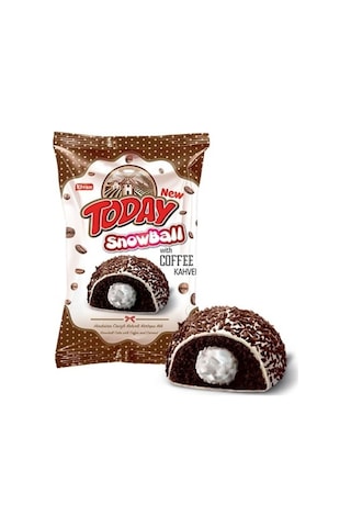 Today Snowball Kahveli Kek 35 Gr. 24 Adet (1 Kutu)