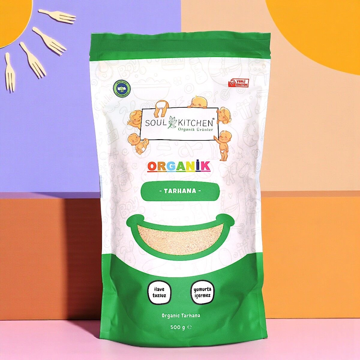 Organik Tarhana 500gr İlave Tuzsuz
