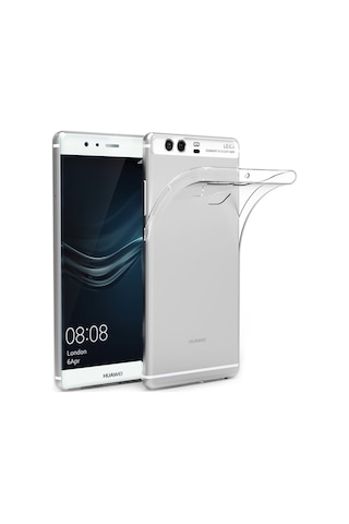 Kvy Huawei P9 Kamera Korumalı Süper Silikon Kılıf