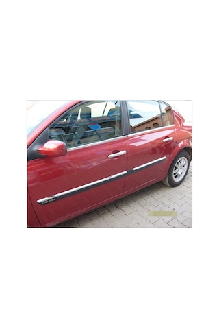 Renault Megane 2 Krom Cam Çıtası 2002-2009 Arası P. Çelik  Sedan