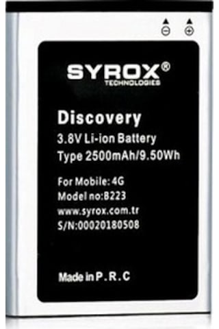 General Mobile 4G Dual Batarya Syrox