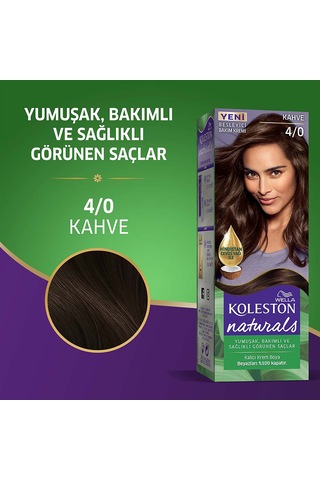 Koleston Naturals Saç Boyası 4.0 Kahve