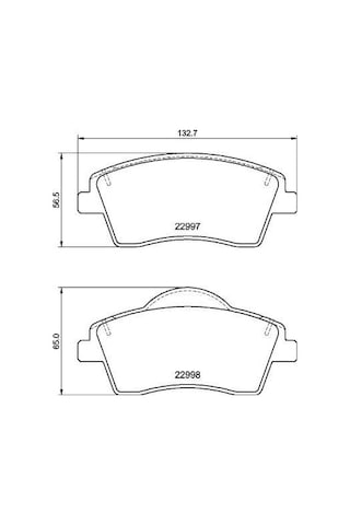 Ön Balata Volvo Xc40 1.5t3 2019 2.0 D3 D4 T2 T4 T5 B4 B5 2018 16 Jant-496881