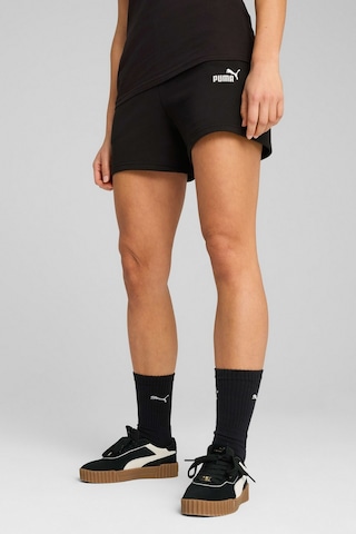 Puma Ess Small No. 1 Logo 5'' Siyah Kadın Şort Siyah