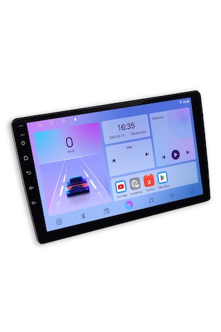 9 İnç Android Multimedya Double Teyp - 4gb / 64gb - Carplay & Android Auto Arka Kamera  9"