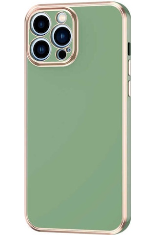 Apple iPhone Uyumlu 13 Pro Max Csm Zore Bark Kılıf açık Yeşil