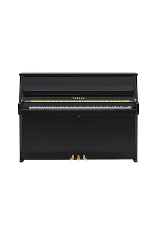 Yamaha B10 Upright Akustik Piyano Parlak Siyah