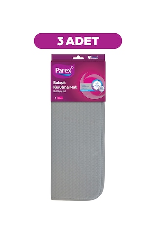 Bulaşık Matı Gri Üçlü Paket Diğer