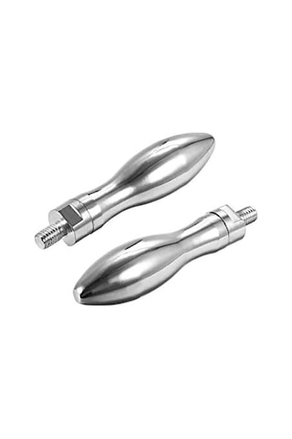 Nayomiglow Kelepçeleme Kolları Vida Düğmeleri Kol M10 X 12mm Dişli Çelik Döner Kol Tutacağı, 2 Adet 12x6x3cm