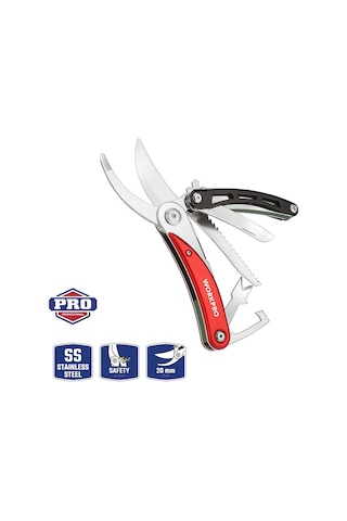 Workpro Wp382005 4 In 1 Çok Fonksiyonlu Bağ Bahçe Dal Budama Makası Fr Wp382005