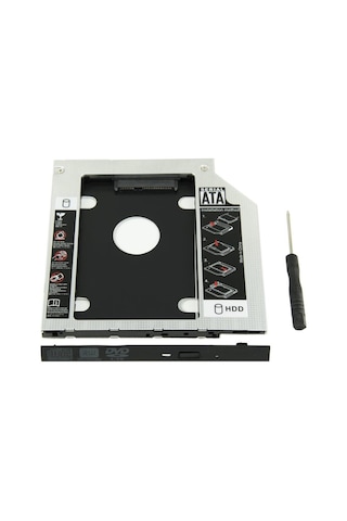 Vestel uyumlu DVD-SSD Çevirici Adaptör Kızak 12.5mm Kalın Versiyo