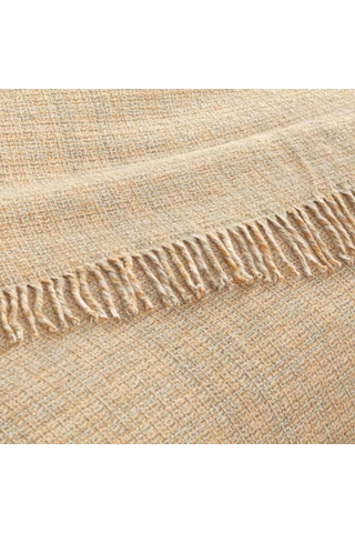 Linens Amorie Çift Kişilik Turuncu Battaniye Turuncu