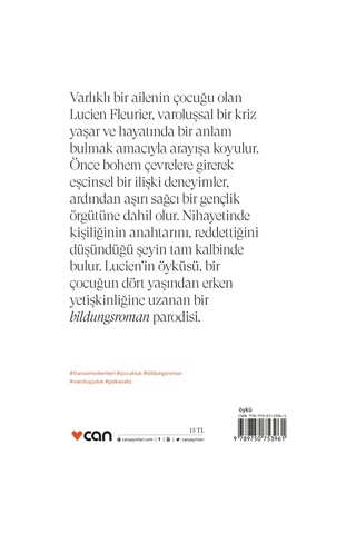 Bir Yöneticinin Çocukluğu - Jean Paul Sartre - Can Yayınları