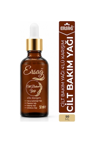 Ersağ 4’lü Karışım Cilt Bakım Yağı 50 ML