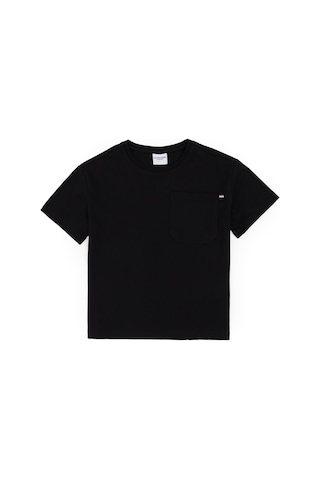 U.S. Polo Assn. Erkek Çocuk Siyah Bisiklet Yaka Tişört 50295428-VR046