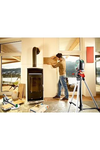 Bosch UniversalLevel 3 Set Çapraz Çizgili Hizalama Lazeri + Tripod - 0603663901
