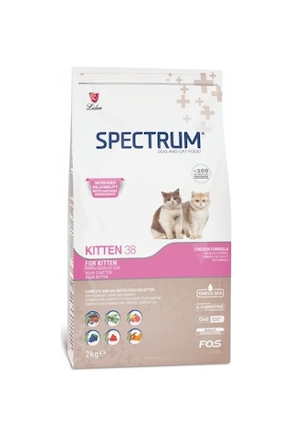 Spectrum Kitten 38 Tavuklu Yavru Kedi Maması 2 KG