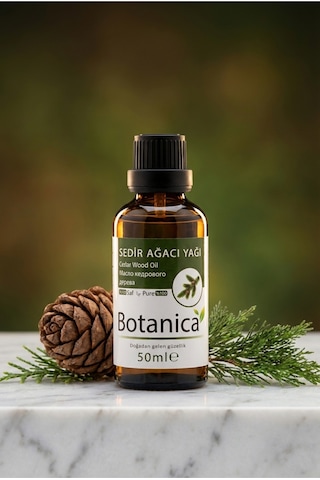 Botanica %100 Saf Sedir Ağacı Yağı Masaj Rahatlatıcı Saç Besleyici Doğal Uçucu Bitkisel Bakım 50 Ml 50 ML Botanica %100 Saf Sedir Ağacı Yağı Masaj Rahatlatıcı Saç Besleyici Doğal Uçucu Bitkisel Bakım 50 Ml 50 ML