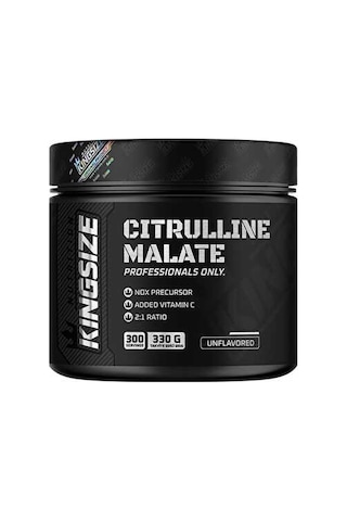Kingsize Nutrition Citrulline Malate Powder 330 Gr - Aromasız