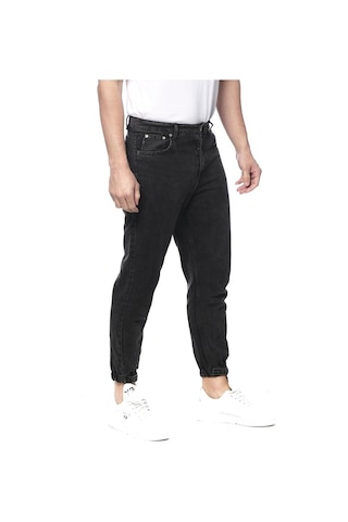 Likralı Paçası Lastikli Erkek Kot Pantolon