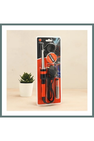 Ventra 60w Kalem Havya Lehim Seti Mini Stand, Lehim Pastası, Lehim Teli Ventra