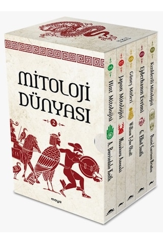 Maya Mitolojik Kitaplar Seti 2 - 5 Kitap Takım- Maya Kitap