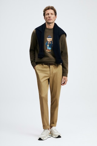 Lufian Mıles Erkek Sweatshirt Kahverengi Kahverengi 112030201100400